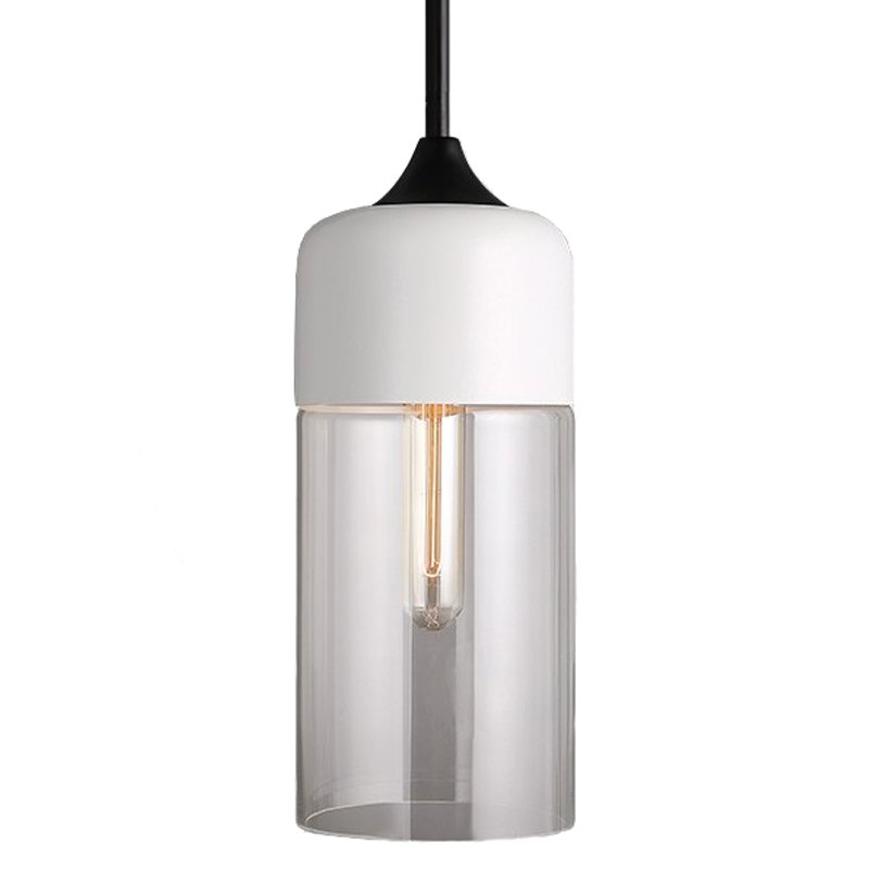 Подвесной светильник Hanglamp zwart glas White I Белый Прозрачное Стекло Подвесной светильник Hanglamp zwart glas White I Белый Прозрачное Стекло в Твери | Loft Concept