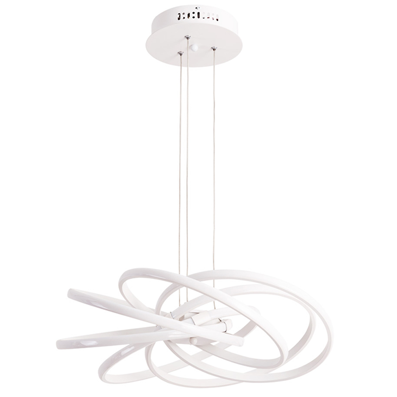 Люстра Campbell White Chandelier Белый Люстра Campbell White Chandelier Белый в Твери | Loft Concept