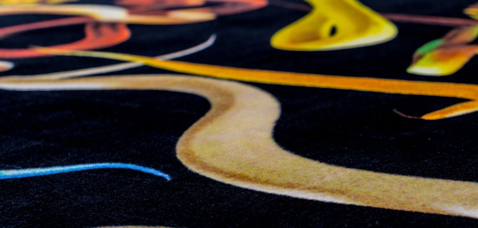 Ковер Seletti Rectangular Rug Snakes Ковер Seletti Rectangular Rug Snakes - Loft-Concept в Твери