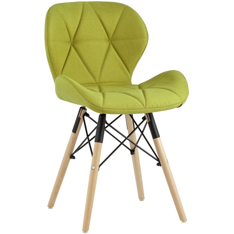 Стул Jeroen Chair Рогожка Цвет Лайм Лайм Древесина Черный Стул Jeroen Chair Рогожка Цвет Лайм Лайм Древесина Черный в Твери | Loft Concept