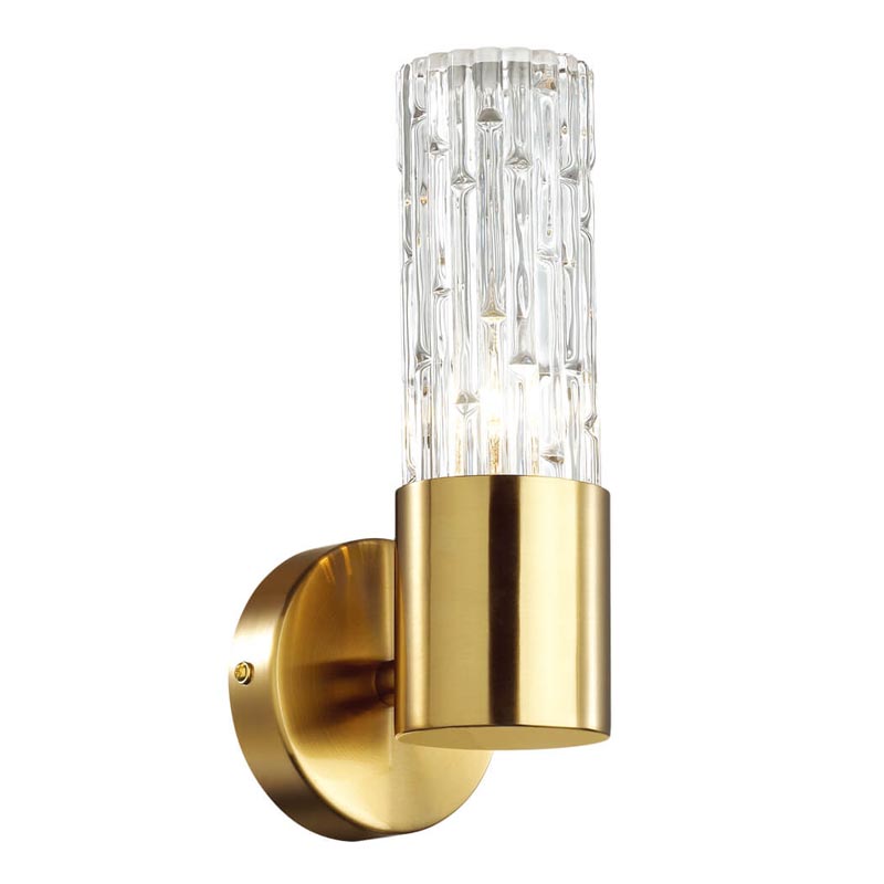 Бра Lorinda Wall lamp Прозрачный (Transparent) Золотой Бра Lorinda Wall lamp Прозрачный (Transparent) Золотой в Твери | Loft Concept
