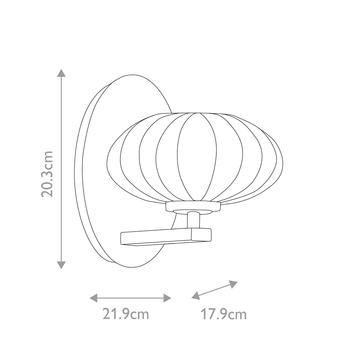  Бра с круглым плафон из матового белого стекла Kichler в Твери
