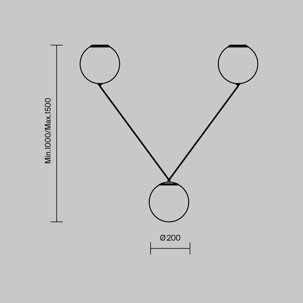Подвесной светильник Twins 3000К 26Вт в Твери