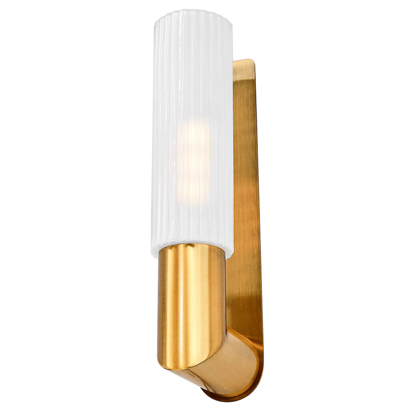 Бра Wiley Wall Lamp Белый Золотой Бра Wiley Wall Lamp Белый Золотой в Твери | Loft Concept