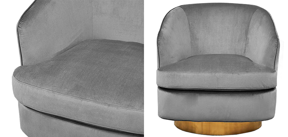 Кресло Stardust Armchair Grey Кресло Stardust Armchair Grey - Loft-Concept в Твери