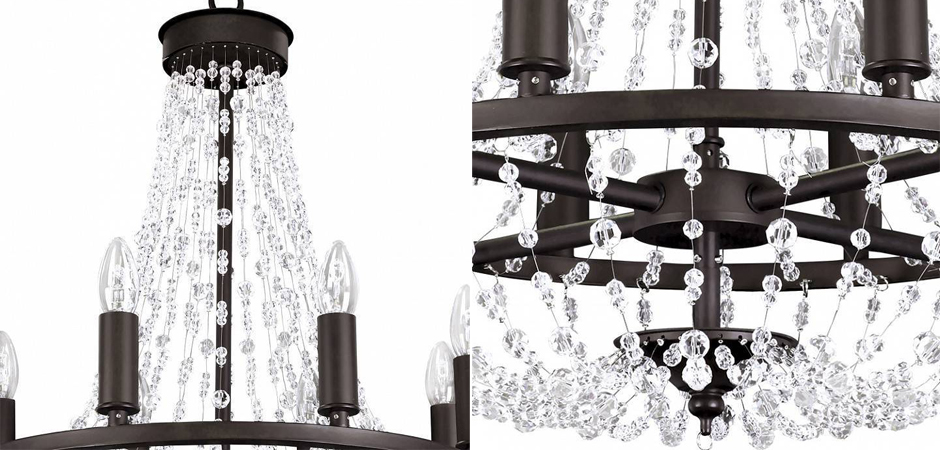 Люстра Brutal Crystal Chandelier 8 Люстра Brutal Crystal Chandelier 8 - Loft-Concept в Твери
