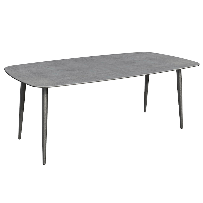 Обеденный стол Robby Dinner Table Черный Серый Обеденный стол Robby Dinner Table Черный Серый в Твери | Loft Concept