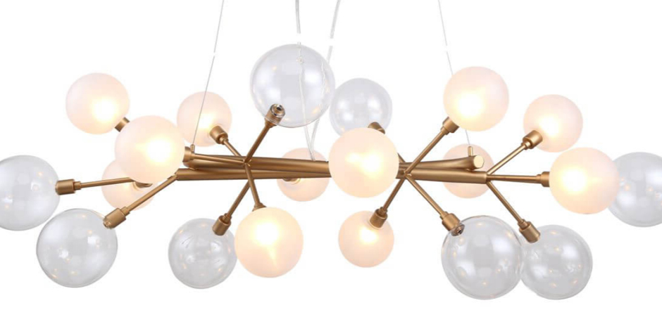 Люстра Berries Chandelier Rectangle White 100 Люстра Berries Chandelier Rectangle White 100 - Loft-Concept в Твери