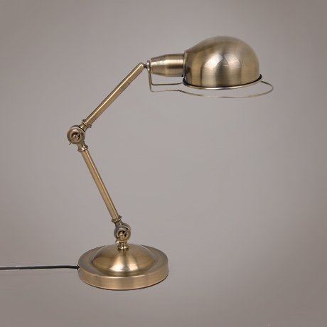 Настольная лампа Antic Work Table Lamp Латунь Античная полированная Настольная лампа Antic Work Table Lamp Латунь Античная полированная в Твери | Loft Concept