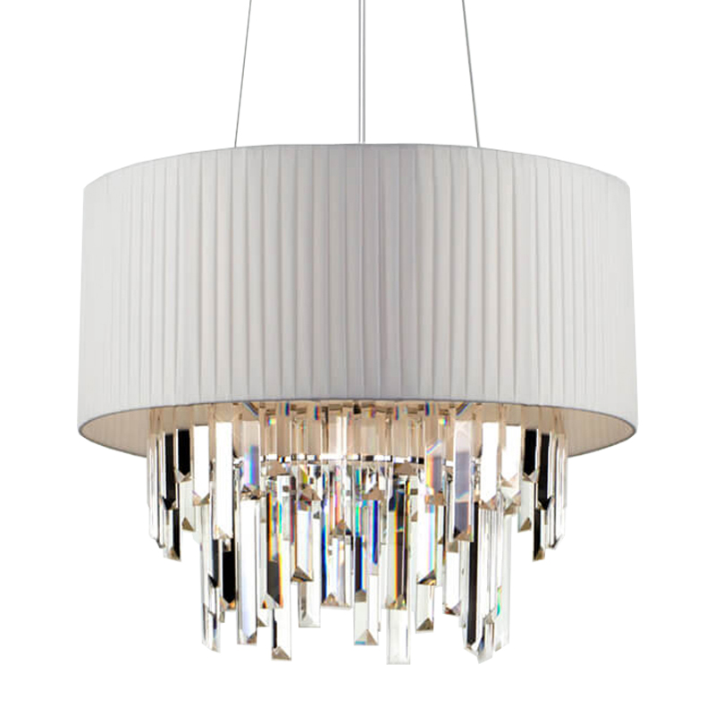 Люстра Sorley Chandelier Белый Хром Люстра Sorley Chandelier Белый Хром в Твери | Loft Concept