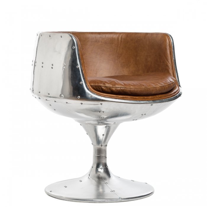 Кресло Aviator Cup Chair Коричневый Кресло Aviator Cup Chair Коричневый в Твери | Loft Concept