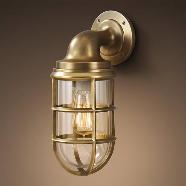 Бра RH STARBOARD wall lamp brass Латунь Бра RH STARBOARD wall lamp brass Латунь в Твери | Loft Concept