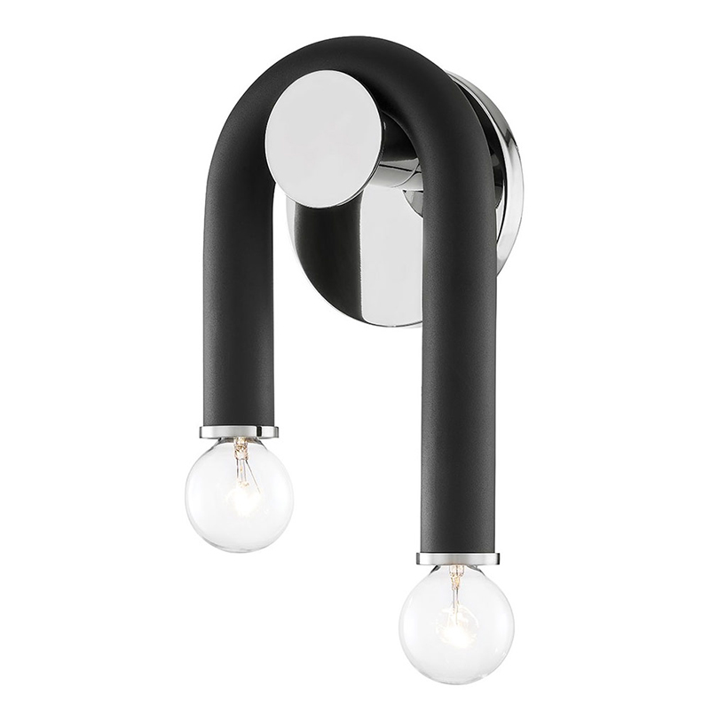 Бра Paulson floppy wall sconce chrome Черный Хром Бра Paulson floppy wall sconce chrome Черный Хром в Твери | Loft Concept
