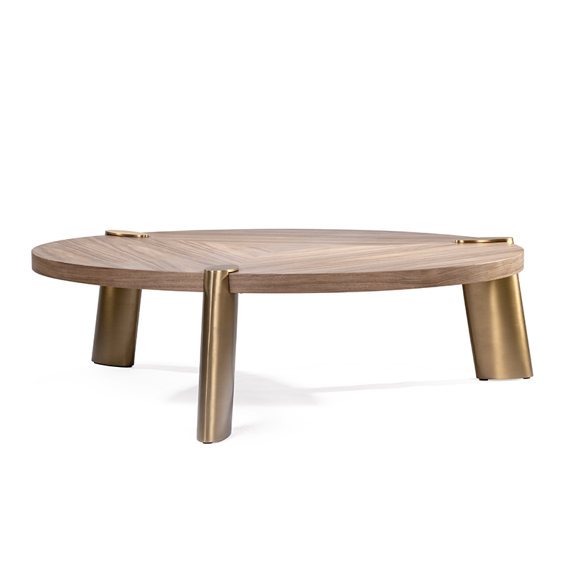 Кофейный стол Woodward coffee table Древесина Золотой Кофейный стол Woodward coffee table Древесина Золотой в Твери | Loft Concept