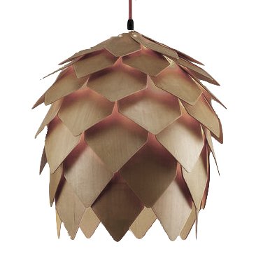 Подвесной светильник Crimea Pine Cone natural wood Подвесной светильник Crimea Pine Cone natural wood в Твери | Loft Concept