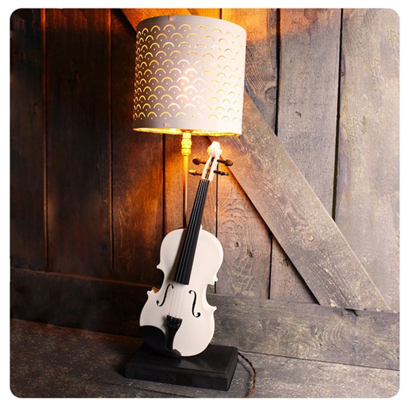 Настольная лампа Violin white Белый Настольная лампа Violin white Белый в Твери | Loft Concept