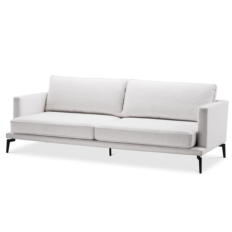 Диван Eichholtz Sofa Avenue 54 Белый Черный Диван Eichholtz Sofa Avenue 54 Белый Черный в Твери | Loft Concept