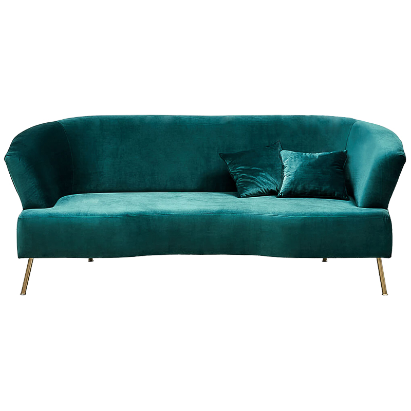 Диван Isis Sofa Turquoise Бирюзовый Золотой в Твери | Loft Concept 