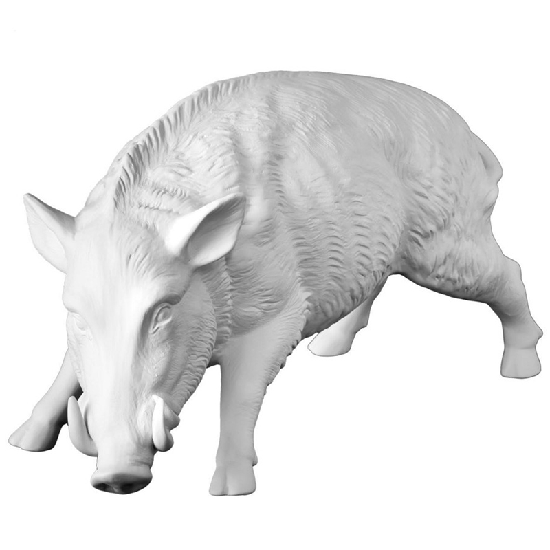 Статуэтка Abhika Boar White Белый Статуэтка Abhika Boar White Белый в Твери | Loft Concept
