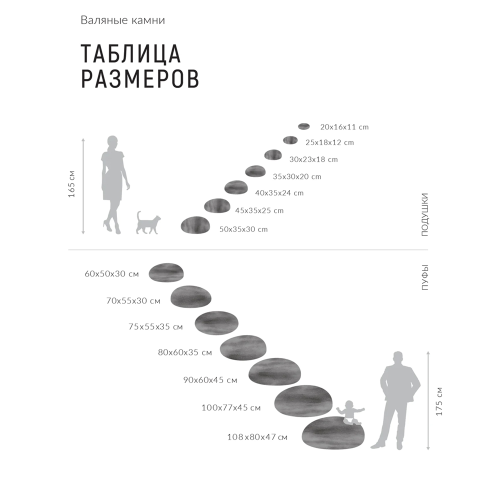 Пуф - Камень GREY MARBLE в Твери