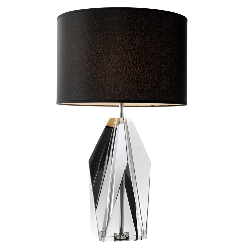 Настольная лампа Eichholtz Table Lamp Setai Smoke Стекло Смок Черный Настольная лампа Eichholtz Table Lamp Setai Smoke Стекло Смок Черный в Твери | Loft Concept
