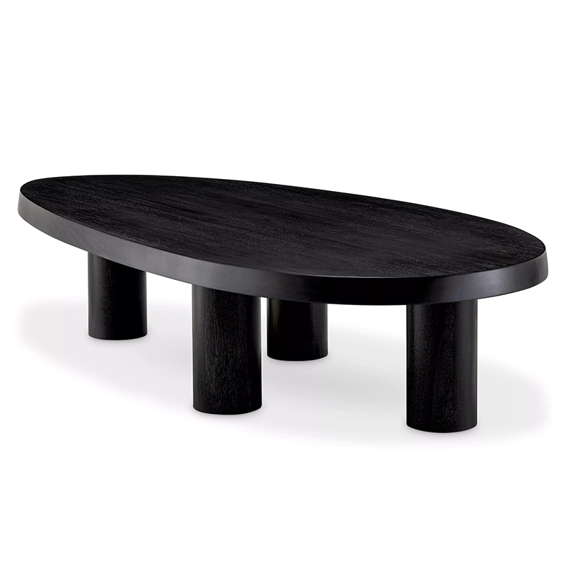 Кофейный стол Eichholtz Coffee Table Prelude Black Черный Кофейный стол Eichholtz Coffee Table Prelude Black Черный в Твери | Loft Concept