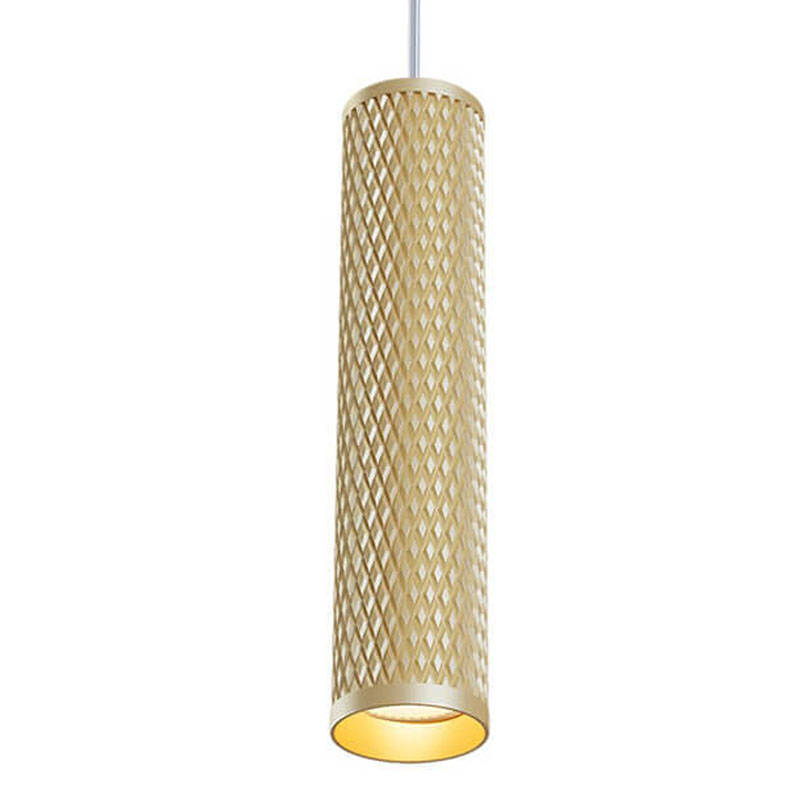 Подвесной светильник Trumpet tube gold rhombus Золотой в Твери | Loft Concept 
