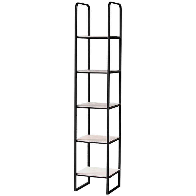 Стеллаж Shay Industrial Metal Rust Rack Черный Белый Стеллаж Shay Industrial Metal Rust Rack Черный Белый в Твери | Loft Concept
