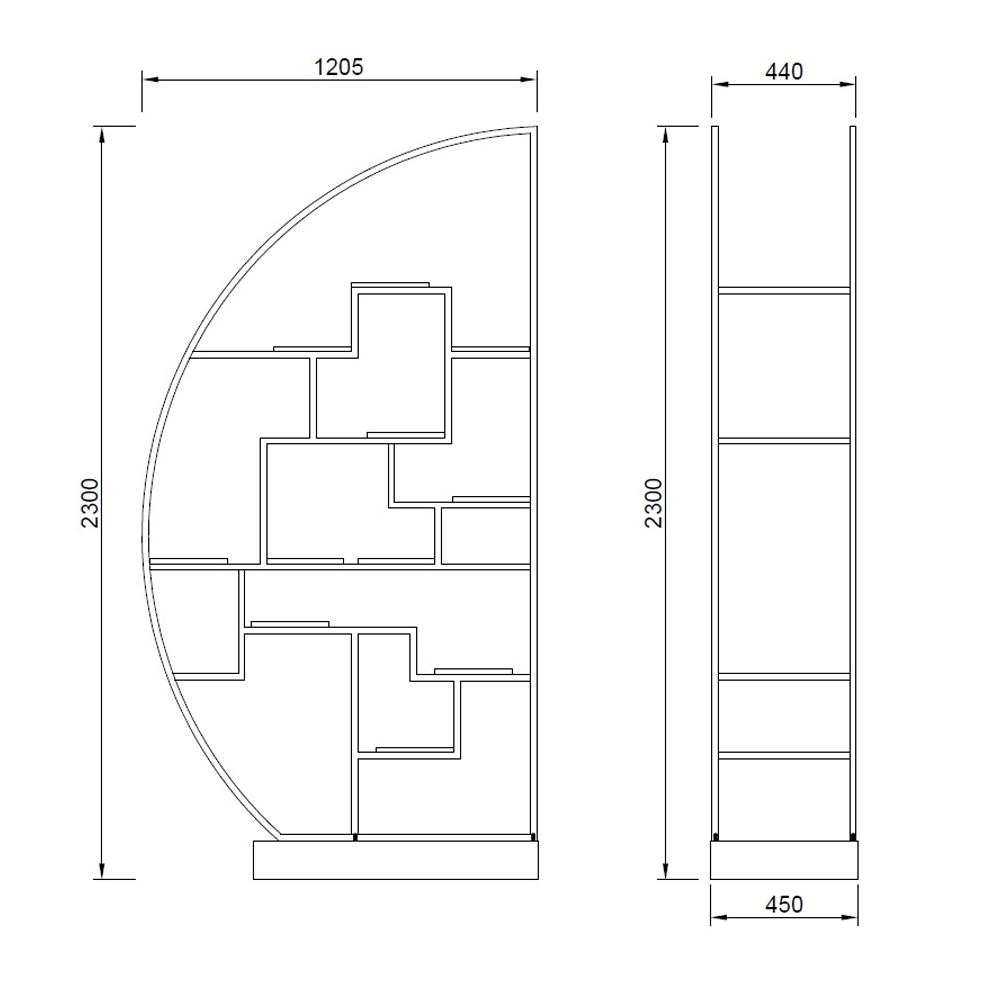 Стеллаж полусфера Golden Sail в Твери