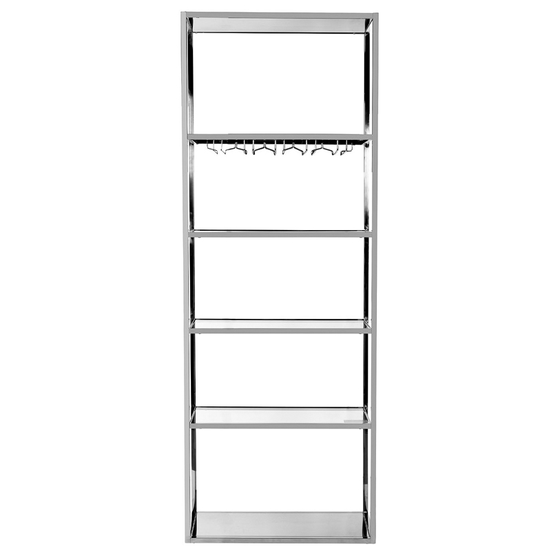 Стеллаж для хранения вина Raul Rack Chromium Прозрачный Хром Стеллаж для хранения вина Raul Rack Chromium Прозрачный Хром в Твери | Loft Concept