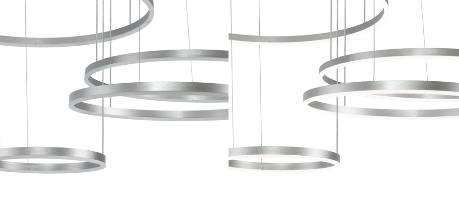 Подвесной светильник Neo Circles Silver Подвесной светильник Neo Circles Silver - Loft-Concept в Твери