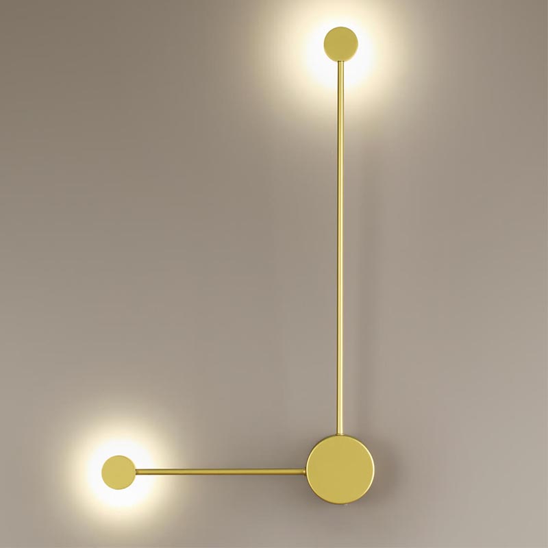 Бра Pin Wall Light Gold Angle Золотой Бра Pin Wall Light Gold Angle Золотой в Твери | Loft Concept