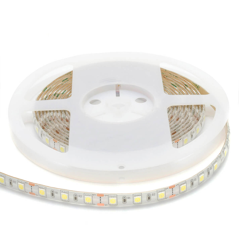 Светодиодная влагозащищенная лента 14,4W/m 60Led/m 5050SMD холодный белый 1M Белый Светодиодная влагозащищенная лента 14,4W/m 60Led/m 5050SMD холодный белый 1M Белый в Твери | Loft Concept
