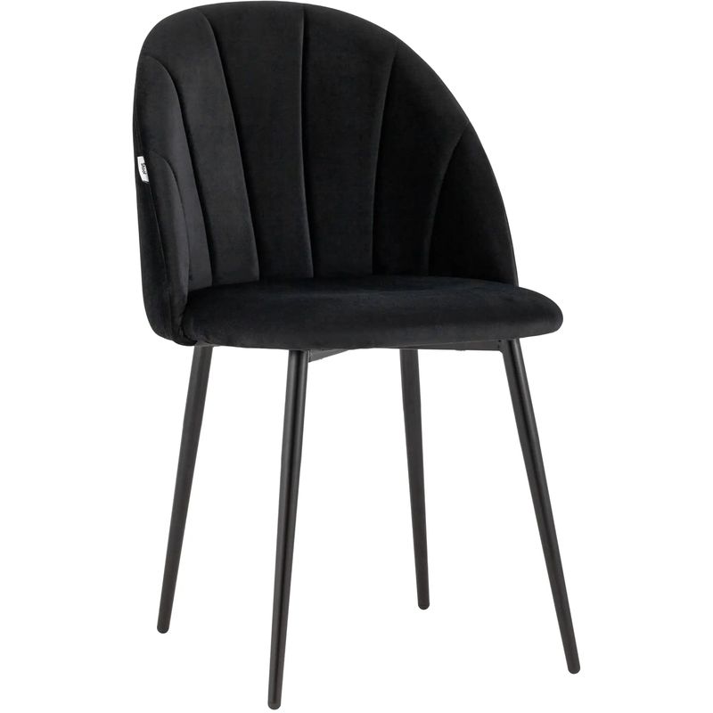 Стул Balsari S Chair Черный Велюр Черный Стул Balsari S Chair Черный Велюр Черный в Твери | Loft Concept