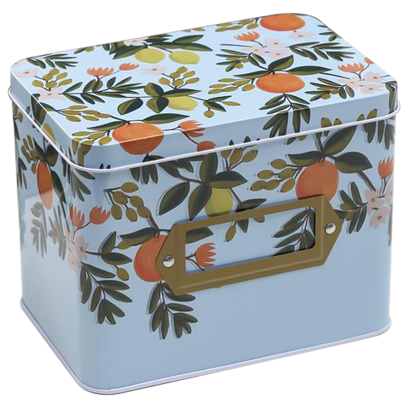 Шкатулка металлическая Oranges and Lemons Colorful Metal Tea Box Мульти Шкатулка металлическая Oranges and Lemons Colorful Metal Tea Box Мульти в Твери | Loft Concept