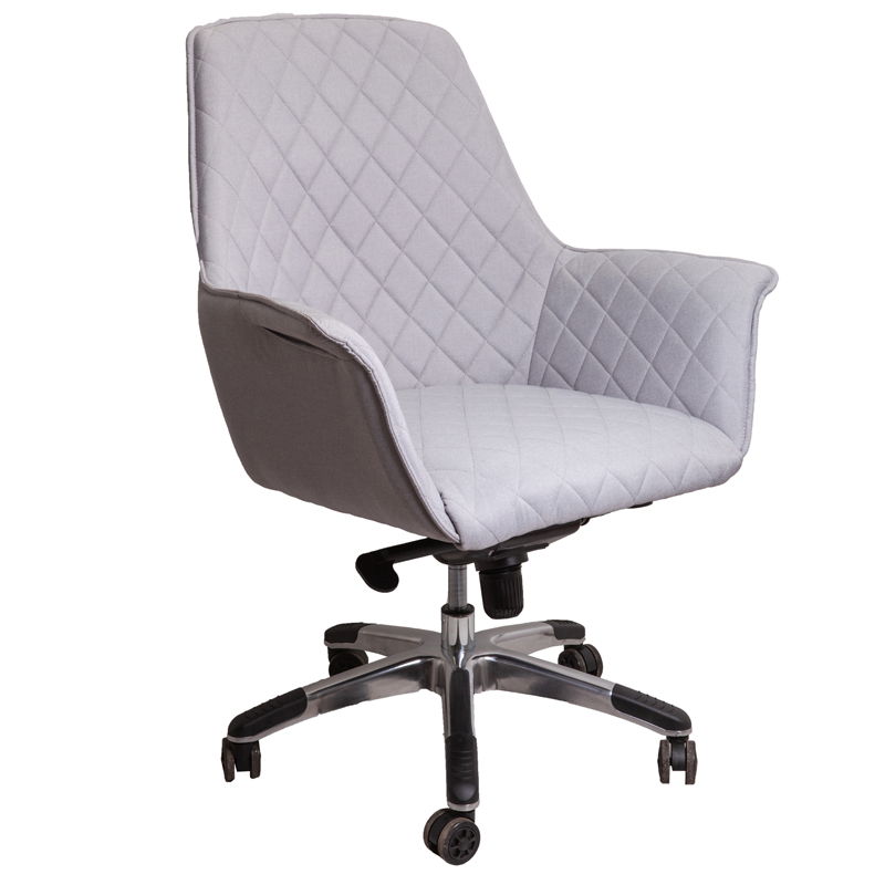 Офисное кресло Josias Seoul Chair Серый (Gray) Серебряный Офисное кресло Josias Seoul Chair Серый (Gray) Серебряный в Твери | Loft Concept