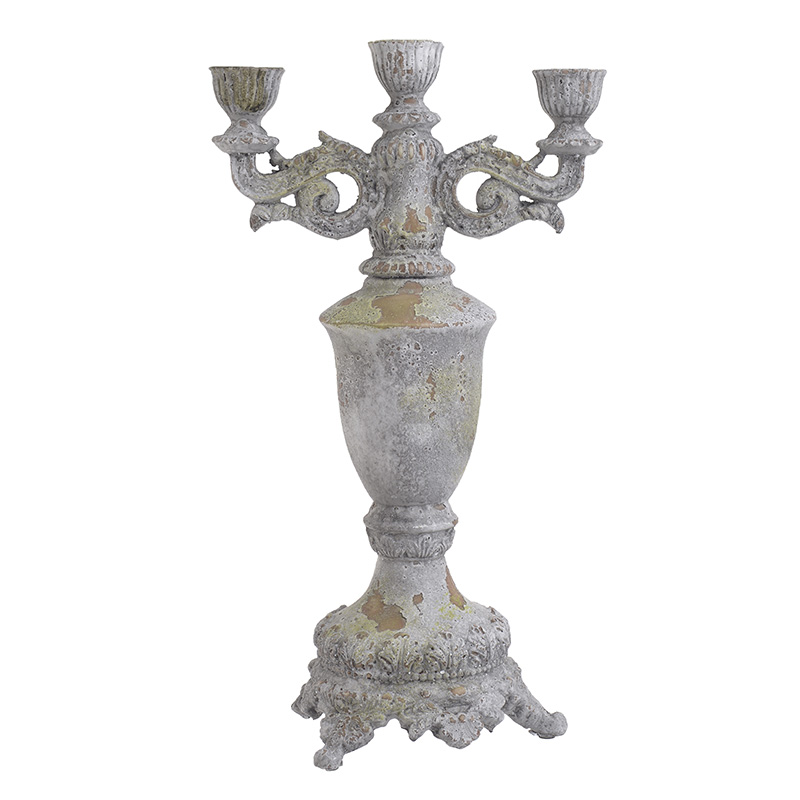 Подсвечник Myra Candlestick Серый Подсвечник Myra Candlestick Серый в Твери | Loft Concept