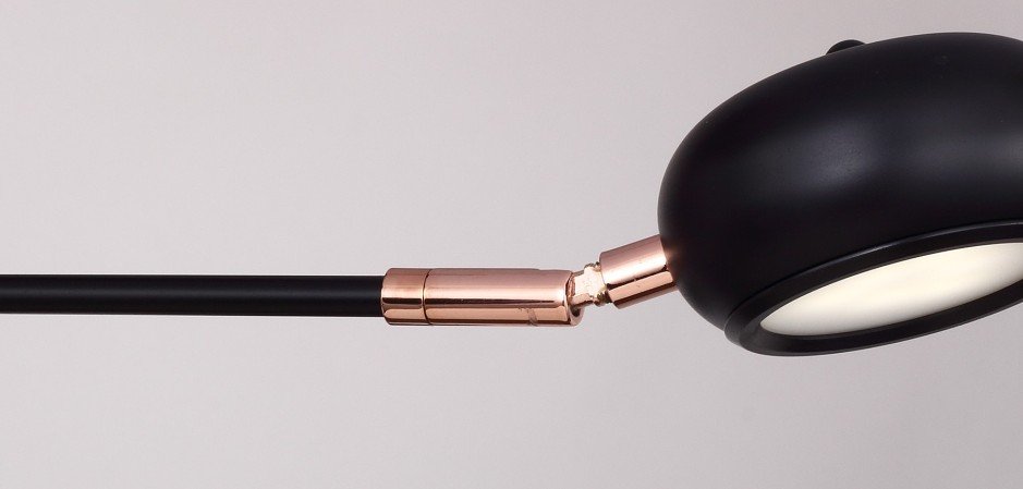 Люстра Curved Stix Chandelier 6 Black - Loft-Concept в Твери