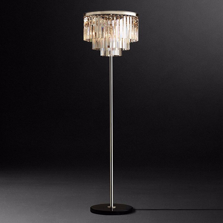Торшер RH Odeon Floor Lamp Chrome Черный Мрамор Nero Хром Прозрачное Стекло Серый (Gray) Янтарь (Amber) Торшер RH Odeon Floor Lamp Chrome Черный Мрамор Nero Хром Прозрачное Стекло Серый (Gray) Янтарь (Amber) в Твери | Loft Concept