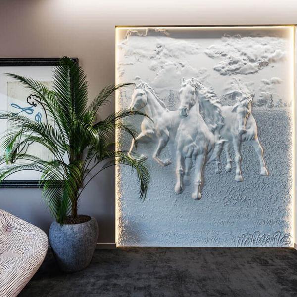 Барельеф HORSES Барельеф HORSES в Твери | Loft Concept