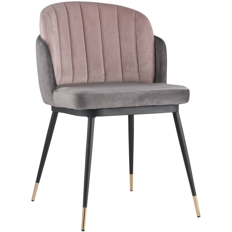 Стул Penelope Chair Серый цвет Розовый пастельный Серый Стул Penelope Chair Серый цвет Розовый пастельный Серый в Твери | Loft Concept