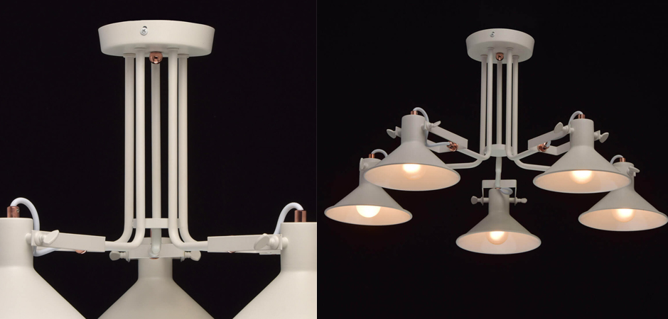 Потолочный светильник Rotating Light White Потолочный светильник Rotating Light White - Loft-Concept в Твери