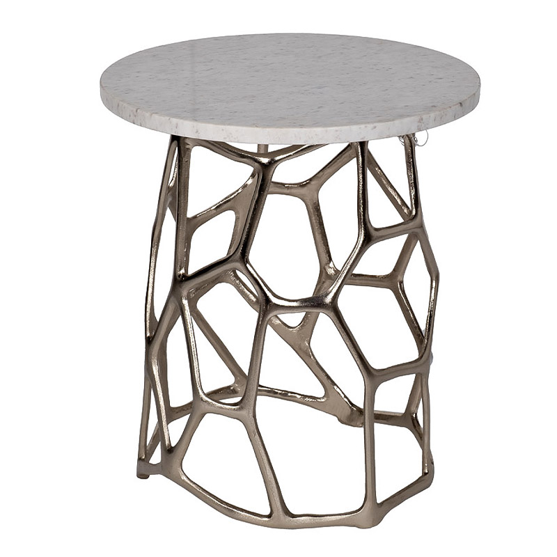 Приставной стол Lesley Cell Side Table Золотой в Твери | Loft Concept 