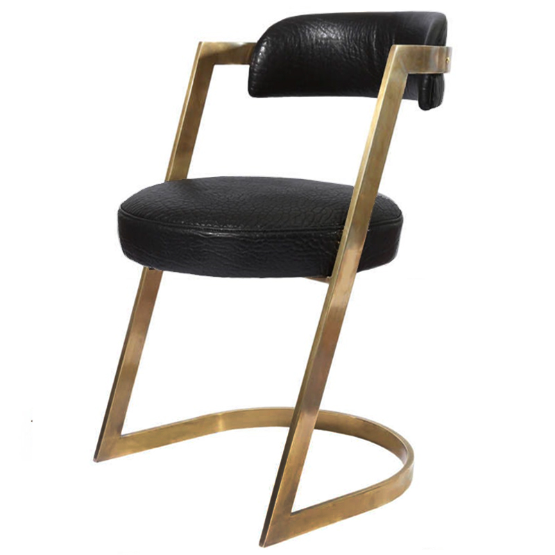 Стул Studio Dining Chair Черный Латунь Стул Studio Dining Chair Черный Латунь в Твери | Loft Concept