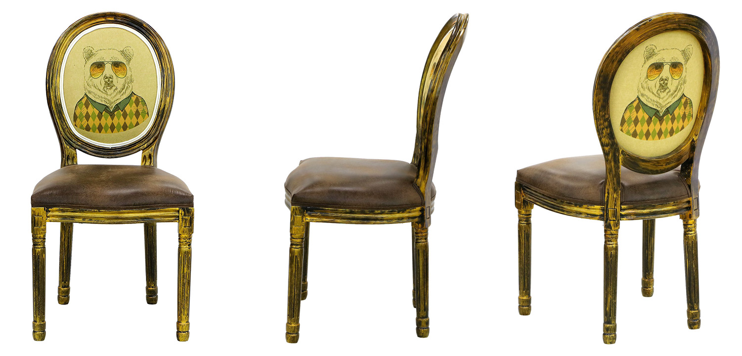 Стул French chair Bear - фото