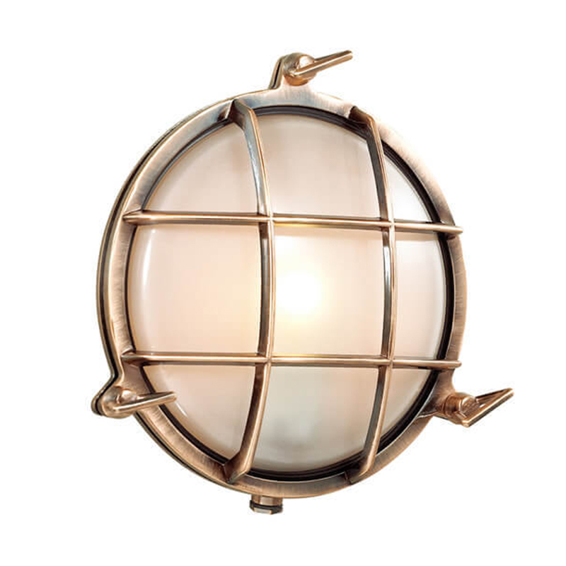 Бра Chestnut Mariners Copper Медь Прозрачный (Transparent) Бра Chestnut Mariners Copper Медь Прозрачный (Transparent) в Твери | Loft Concept
