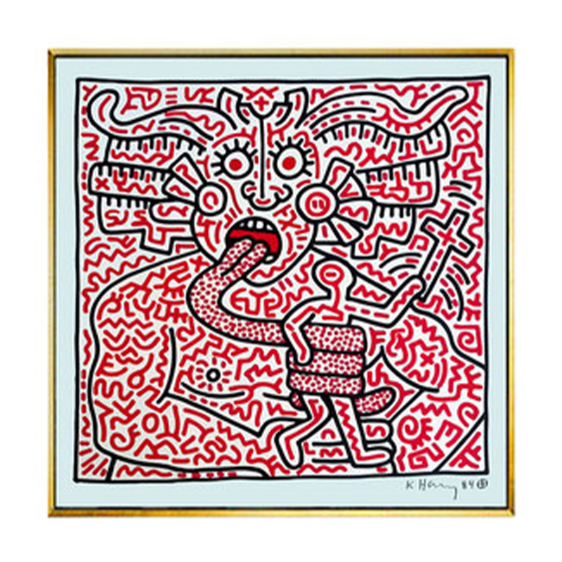 Постер Keith Haring 15 Мульти Постер Keith Haring 15 Мульти в Твери | Loft Concept