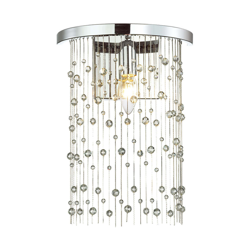Бра Hailstorm Rain Wall lamp chrome Прозрачный (Transparent) Хром Бра Hailstorm Rain Wall lamp chrome Прозрачный (Transparent) Хром в Твери | Loft Concept