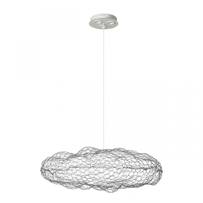 Светодиодная Люстра Серебряная Сеть LED Cloud Silver Серебряный Светодиодная Люстра Серебряная Сеть LED Cloud Silver Серебряный в Твери | Loft Concept
