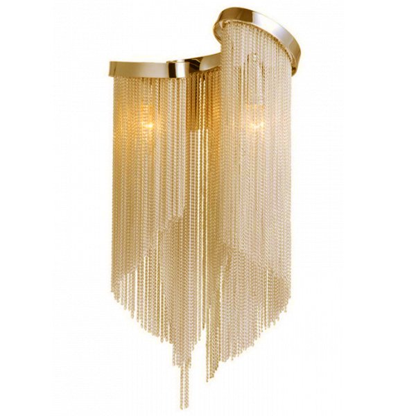 Бра Atlantis Chain Wall Lamp GOLD Золотой Бра Atlantis Chain Wall Lamp GOLD Золотой в Твери | Loft Concept